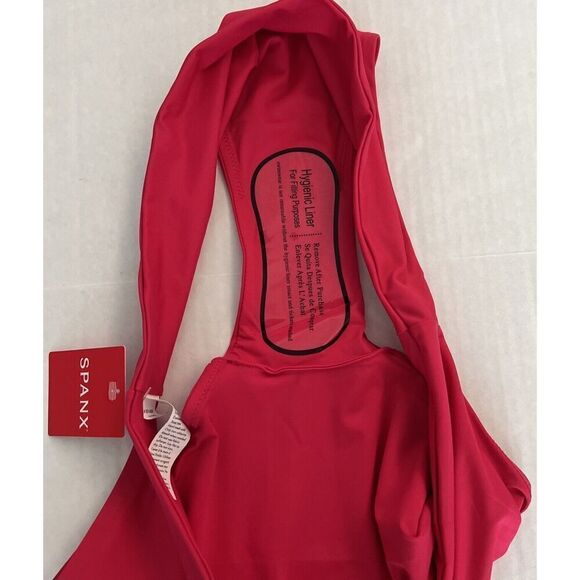 Spanx 50146R Sz XL Swim Bikini Hibiscus Pink - Picture 6 of 8